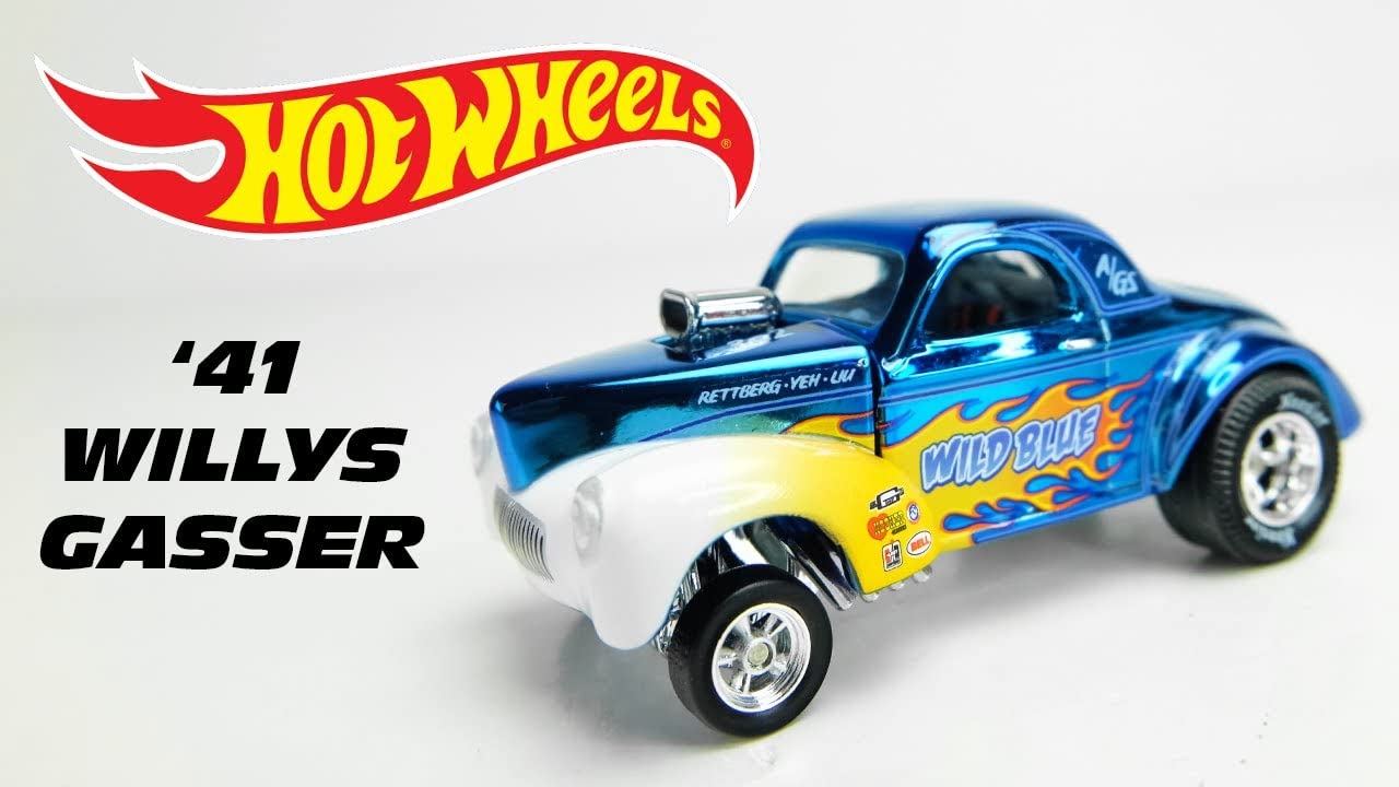 Amazon.com: Hot Wheels '41 Willys Gasser 2020 Selections Series