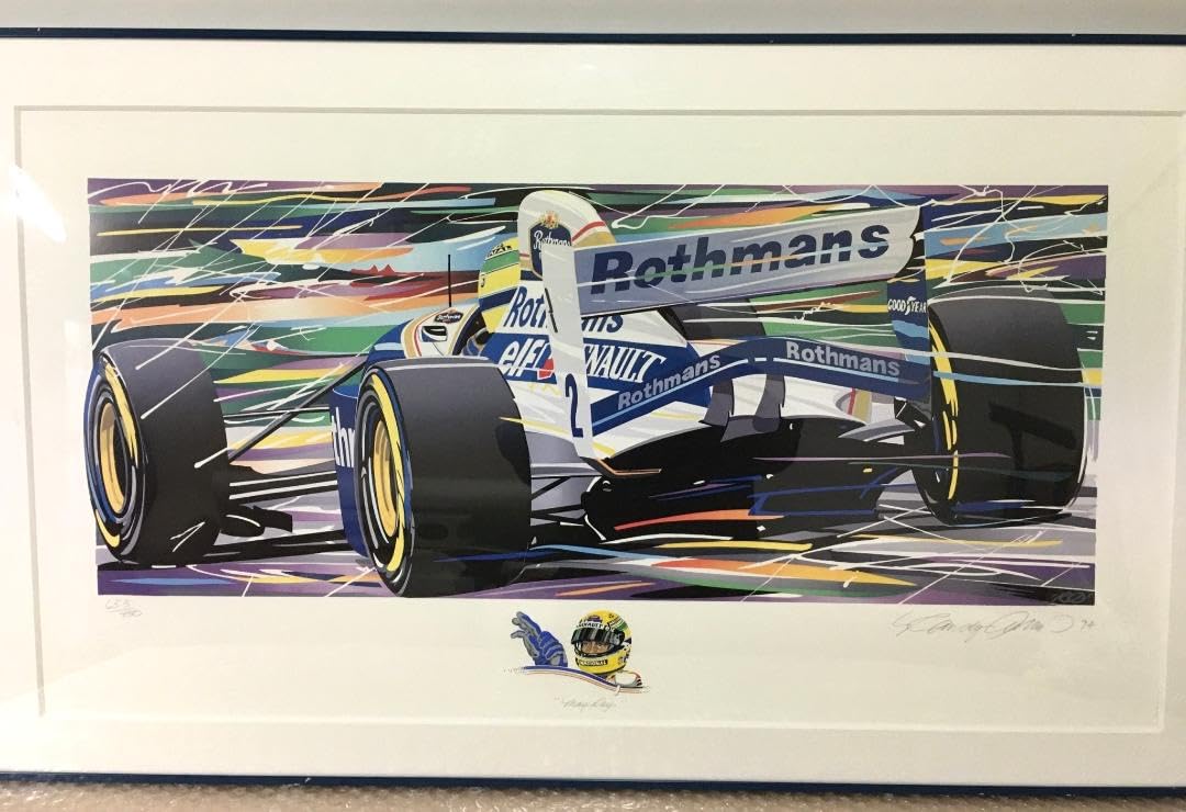 Amazon.co.jp: アイルトン セナ ポスター 1994 San Marino GrandPrix