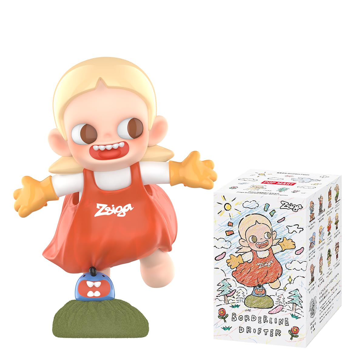 Amazon | POP MART ZSIGA Borderline Drifter シリーズ 【1ピース