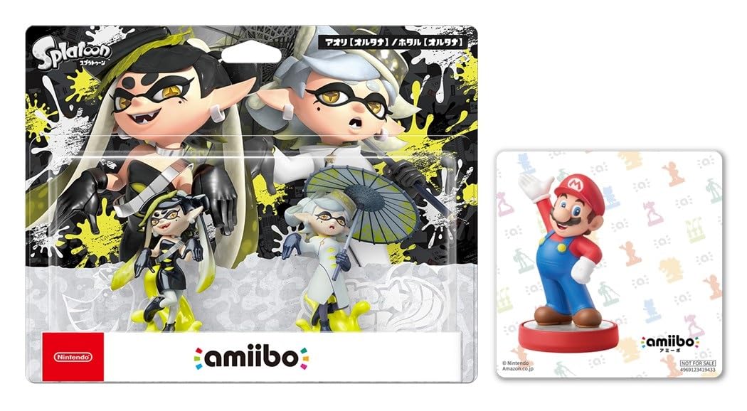 Amazon.co.jp: amiibo シオカラーズセット[アオリ【オルタナ】/ホタル