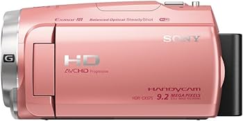 Amazon | SONY ビデオカメラHDR-CX675 32GB 光学30倍 ピンク Handycam
