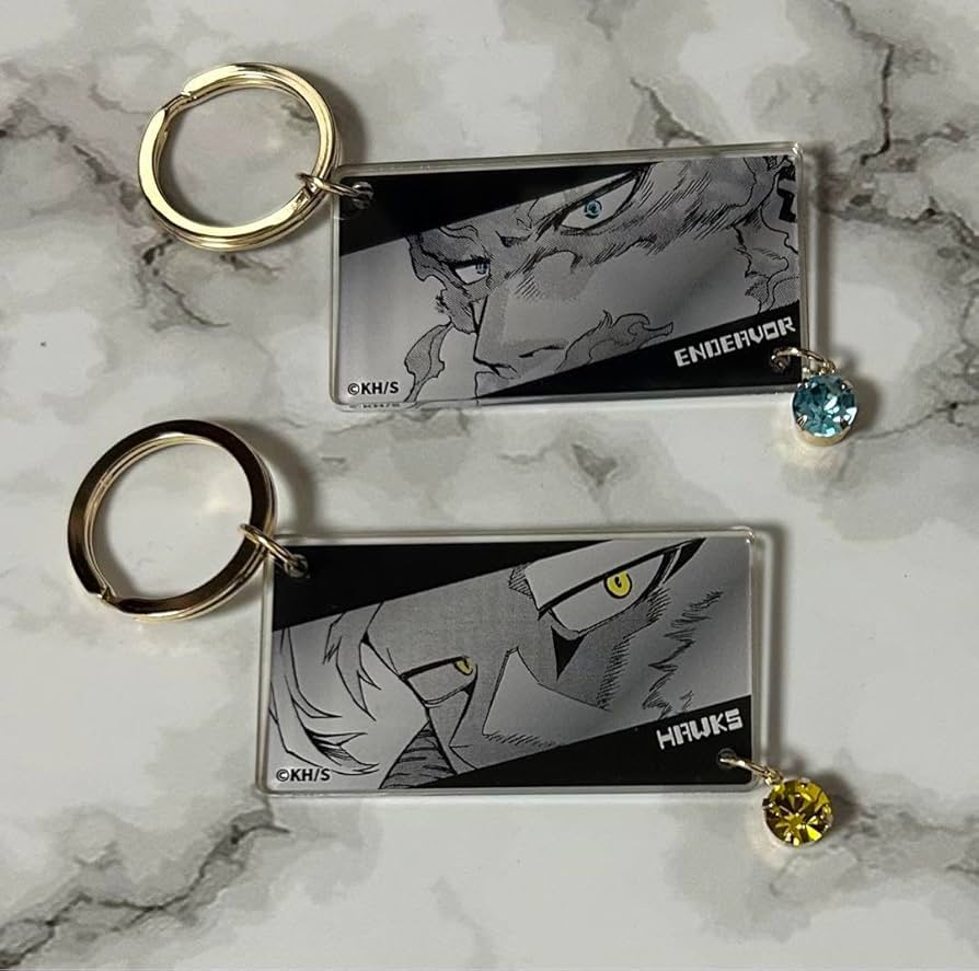 Amazon.co.jp: 僕のヒーローアカデミア ヒロアカ キーリング