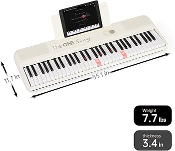Amazon.com: The ONE Keyboard Piano Sing, 61 Keys Piano Keyboard