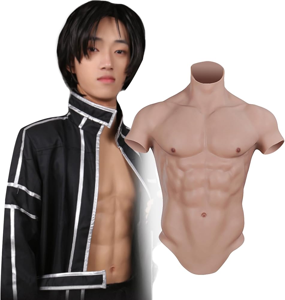 Amazon.co.jp: [CRRCLSY] 筋肉スーツ 通常版 半袖 ファスナー付き