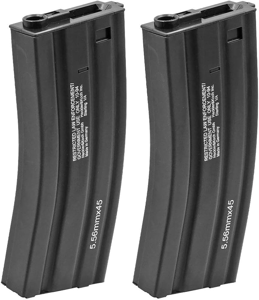 Amazon.co.jp: 良品武品 電動ガン M4 AR15 マガジン ハイサイクル対応