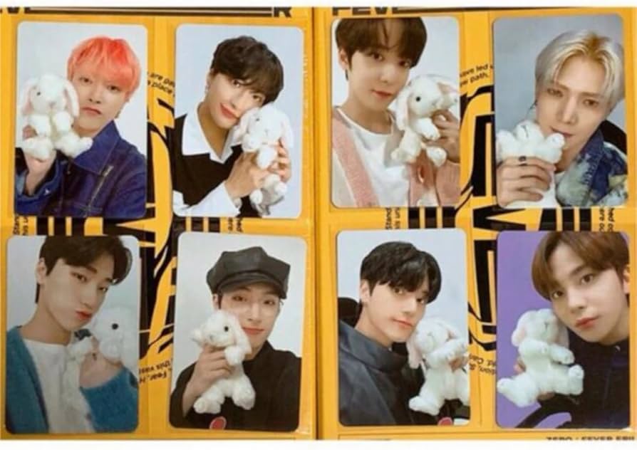 Amazon.co.jp: ATEEZ MAKESTAR 8.0 ヨントン トレカ 8枚セット : おもちゃ