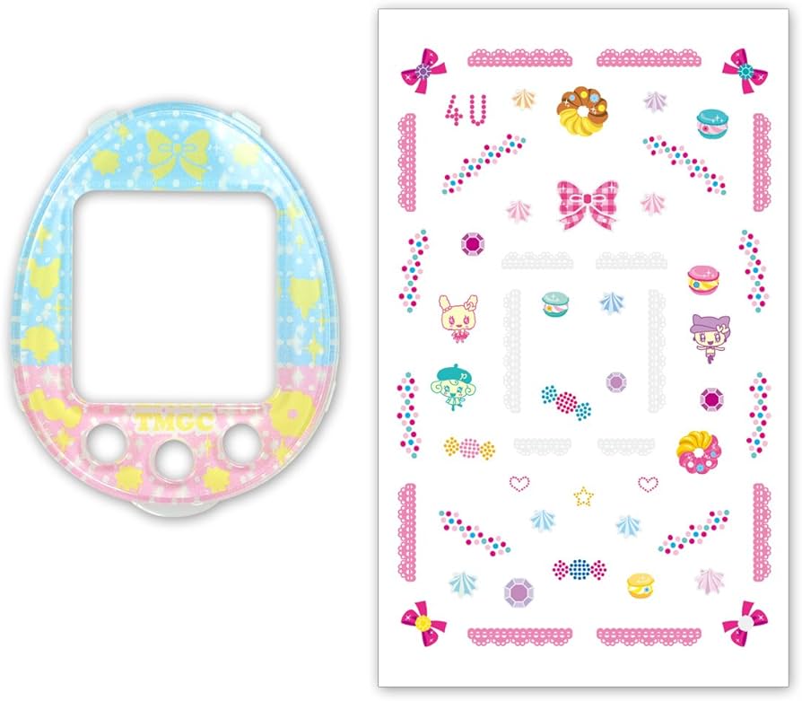 Amazon.com: TAMAGOTCHI 4U Deco Set スウィートガールスタイル