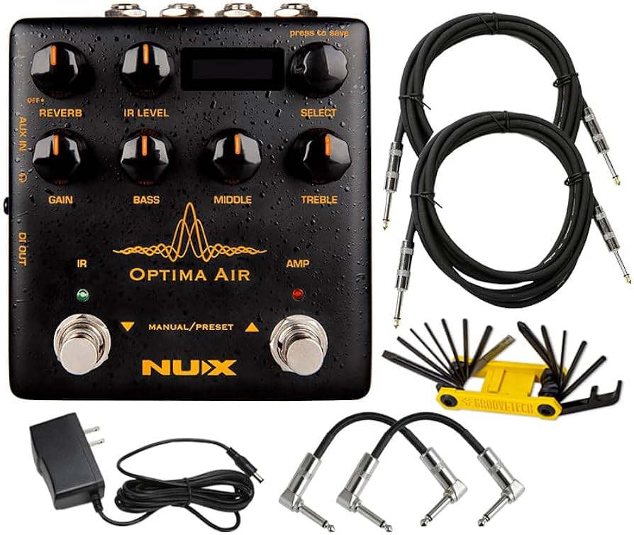 Amazon.com: NUX Optima Air Dual-Switch Acoustic Guitar Simulator