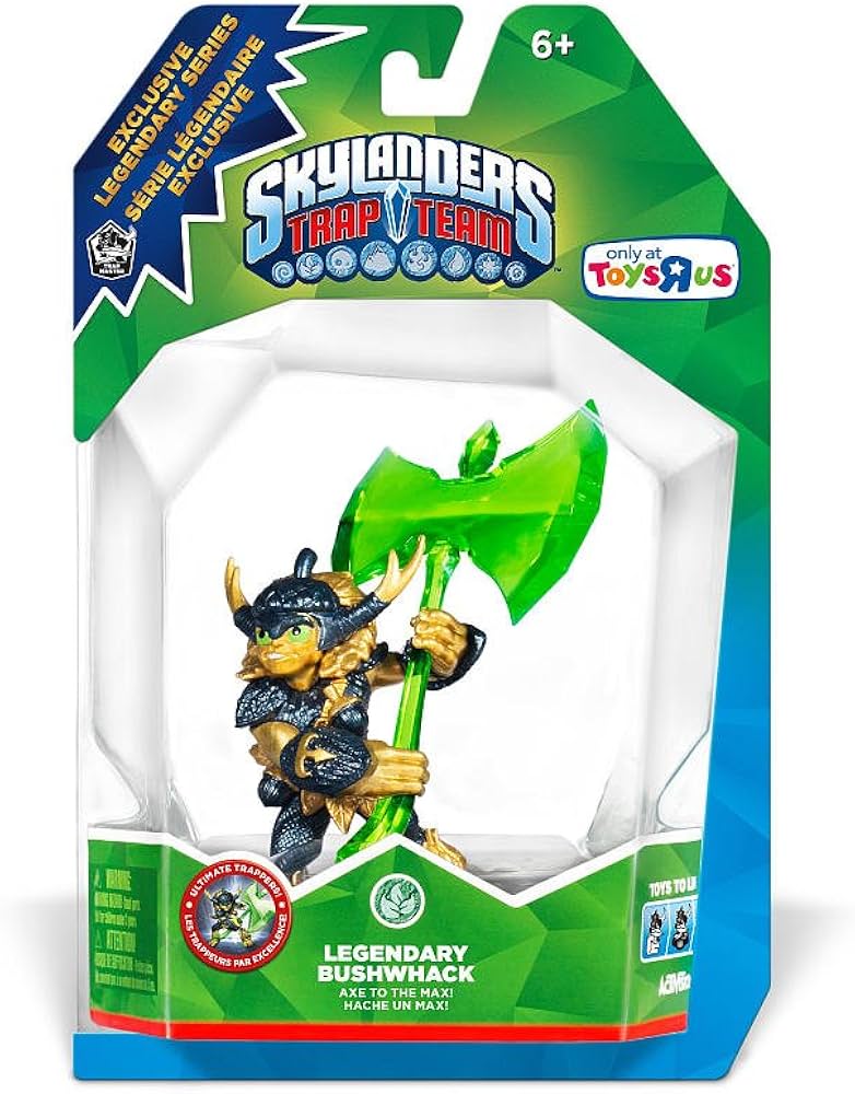 Amazon.com: Skylanders Trap Team Trap Master Legenary Bushwhack