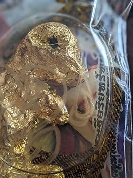 Amazon.co.jp: クマントーン 呪物 金箔っぽいものに覆われた