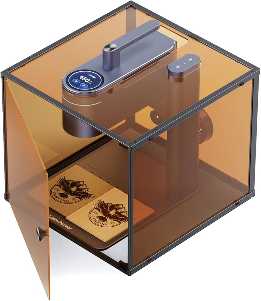 Amazon.co.jp: LaserPecker 4 レーザー彫刻機 ビジネス用 デュアル