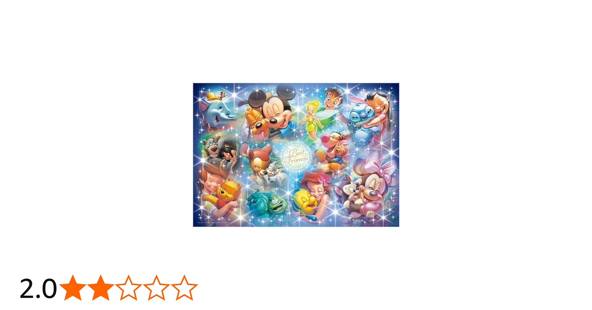 Amazon.co.jp: ディズニー 2000ピースぎゅっとサイズ アート集 ベスト