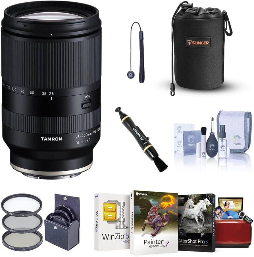 Amazon.com: Tamron 28-200mm f/2.8-5.6 Di III RXD Lens for Sony E