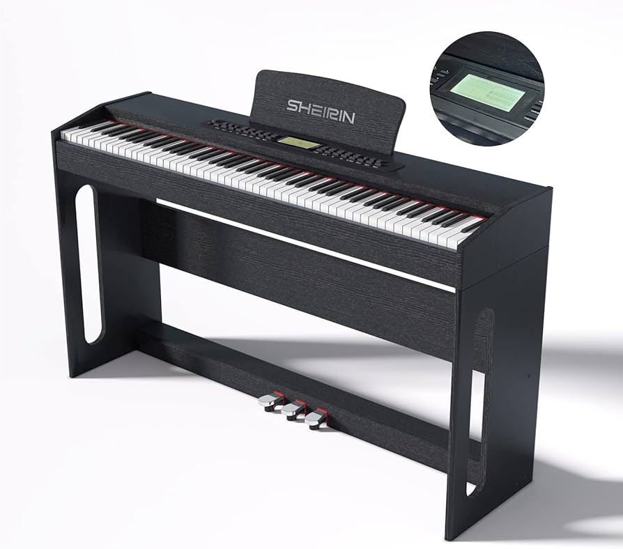 Amazon.co.jp: SHEIRIN 電子ピアノ 88鍵盤 タッチ 本物 人気