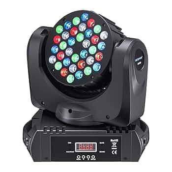 ムービングライト送無2台ROBEshow lighting ledwash136 ムービング