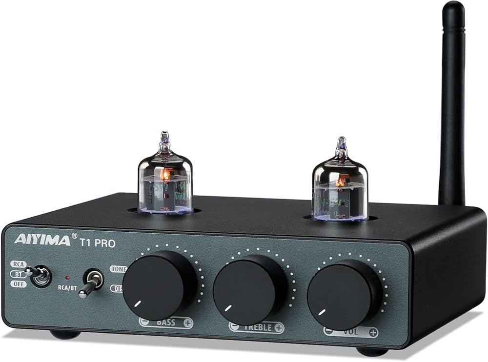 Amazon.com: AIYIMA T1 PRO Tube Preamp Vacuum Receiver Home Audio