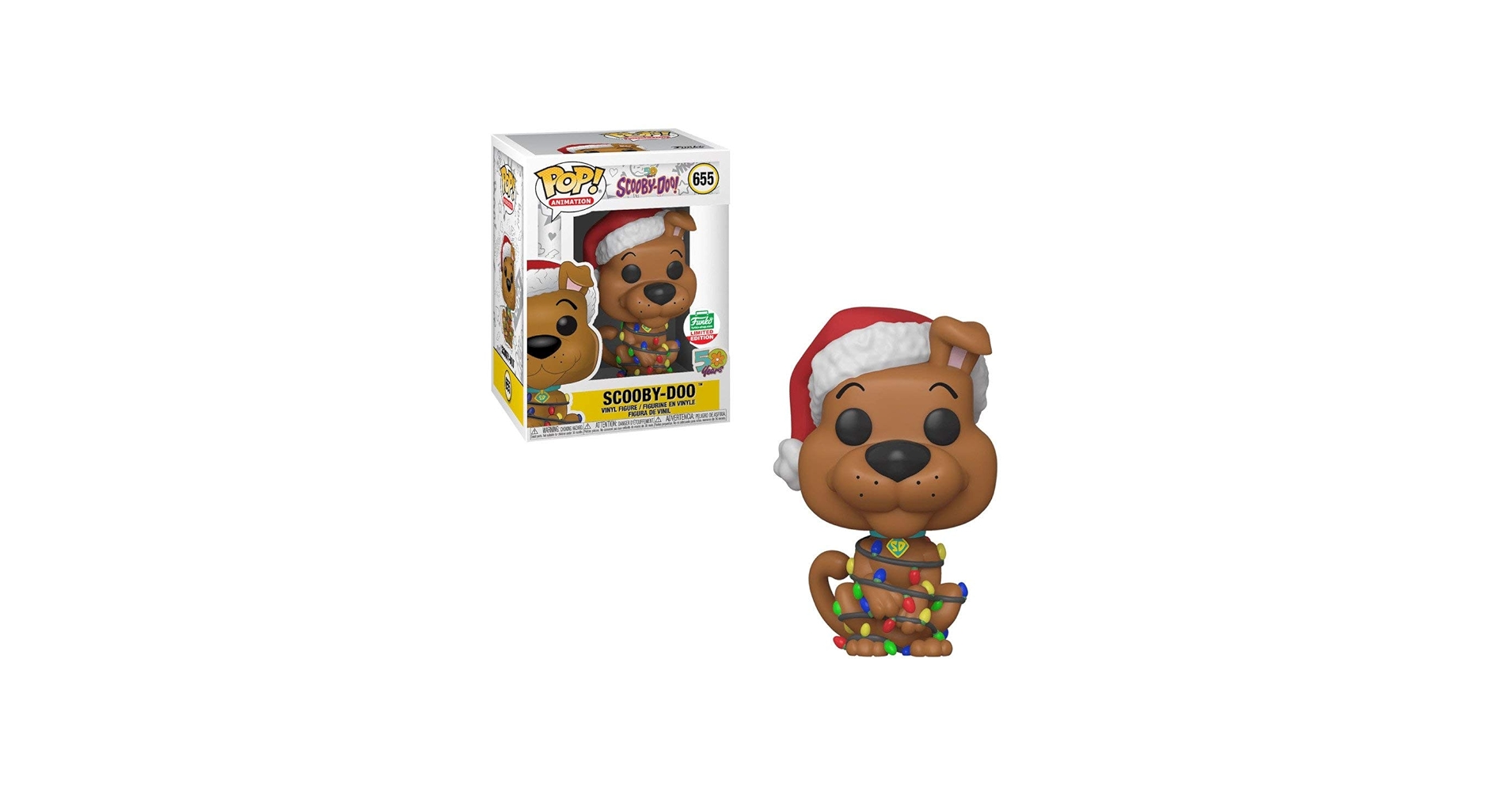 Amazon.com: Funko Pop! Animation: Holiday Scooby Doo 50th