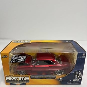 Amazon | Jada toys DUB CITY BIGTIME MUSCLE 1/24 CHEVY NOVA SS 1967