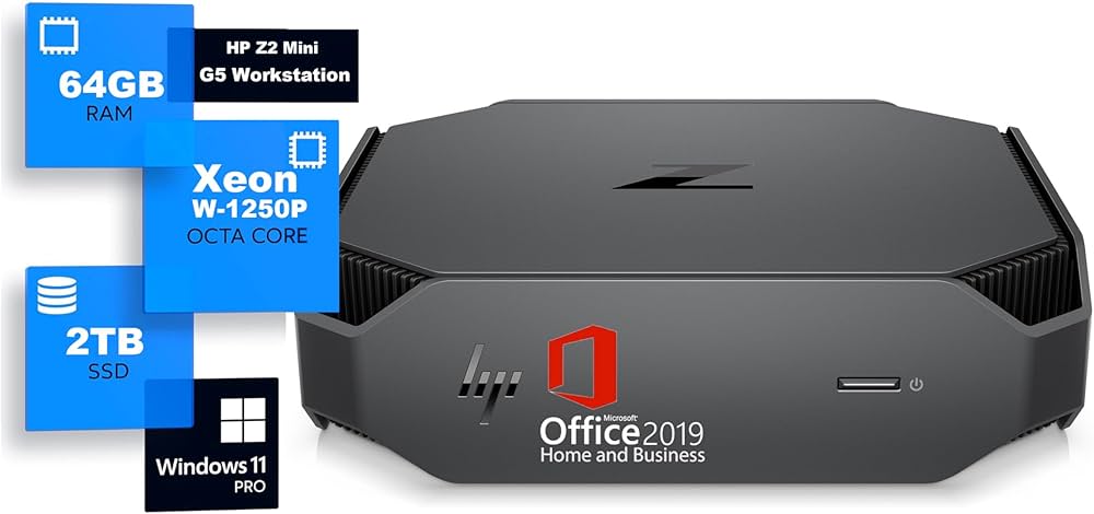Amazon.co.jp: 【整備済み品】HP Z2 Mini G5 Workstation Xeon W-1250P