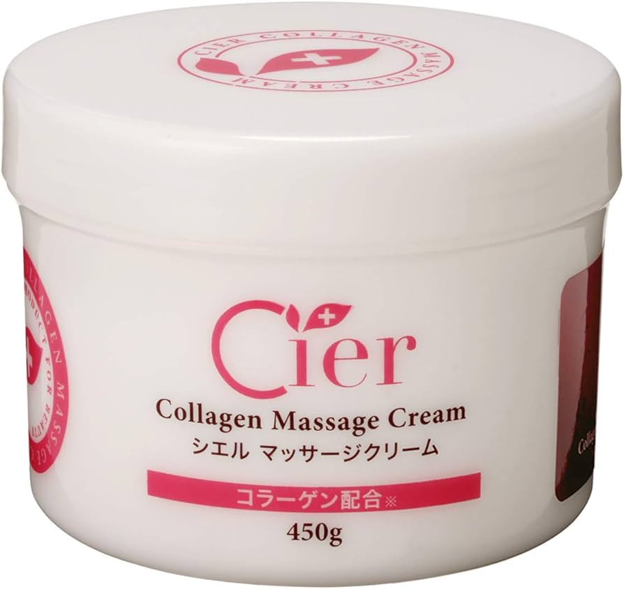 Amazon | ＜ シエル ＞ コラーゲン マッサージクリーム 450g (36個単位