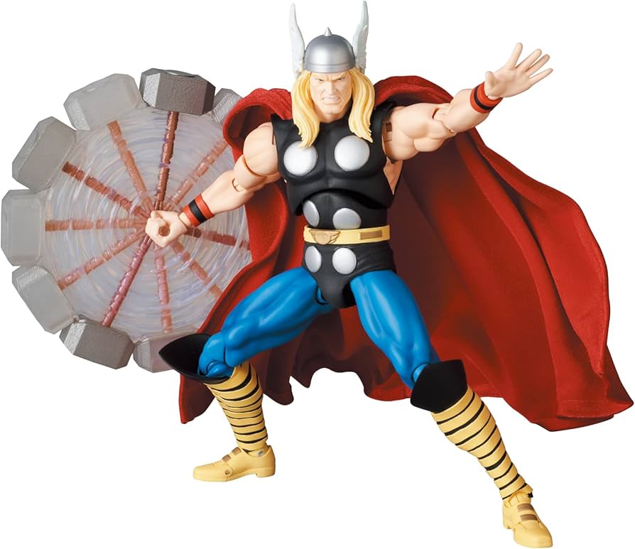 Amazon.com: MAFEX No. 182 THOR Thor (Comic Ver.) Total Height