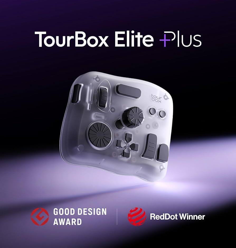 Amazon.com: TourBox Elite (Black) + TourBox Elite Plus (iPad
