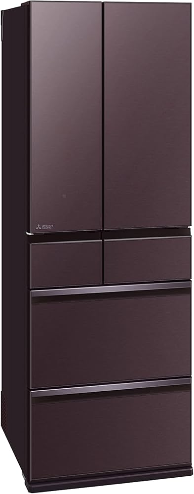 Amazon | 三菱電機 冷蔵庫 幅65cm 495L 6ドア 冷凍室が真ん中 センター