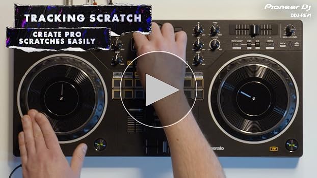 Amazon.com: Pioneer DJ DDJ-REV1 2-deck Serato DJ Controller, Black