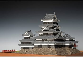 Amazon | ウッディジョー/木製建築模型 1/150松本城(改)組み立てキット