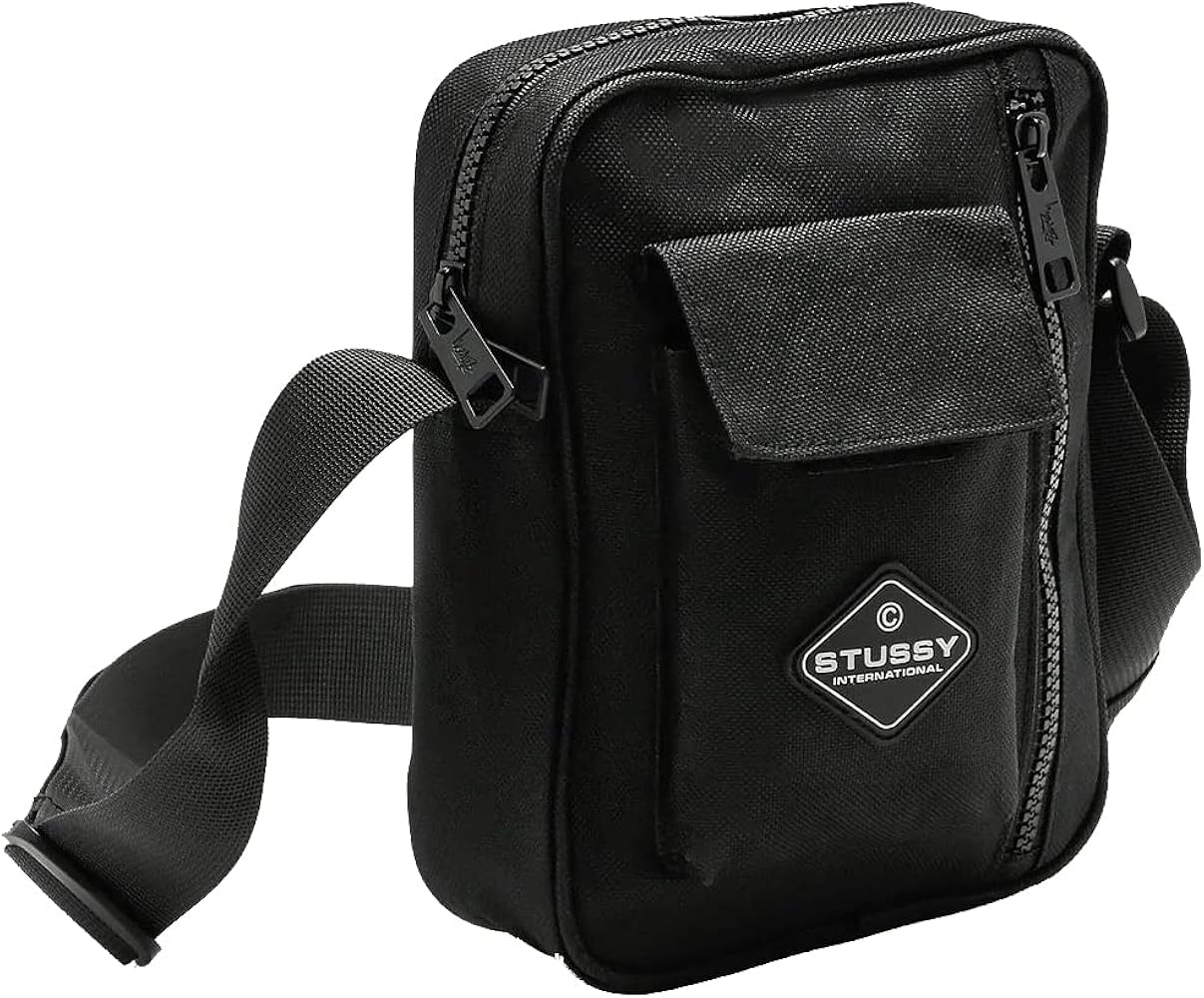 Amazon | [ステューシー] ショルダーバッグ WORKGEAR POCKET BAG BLACK