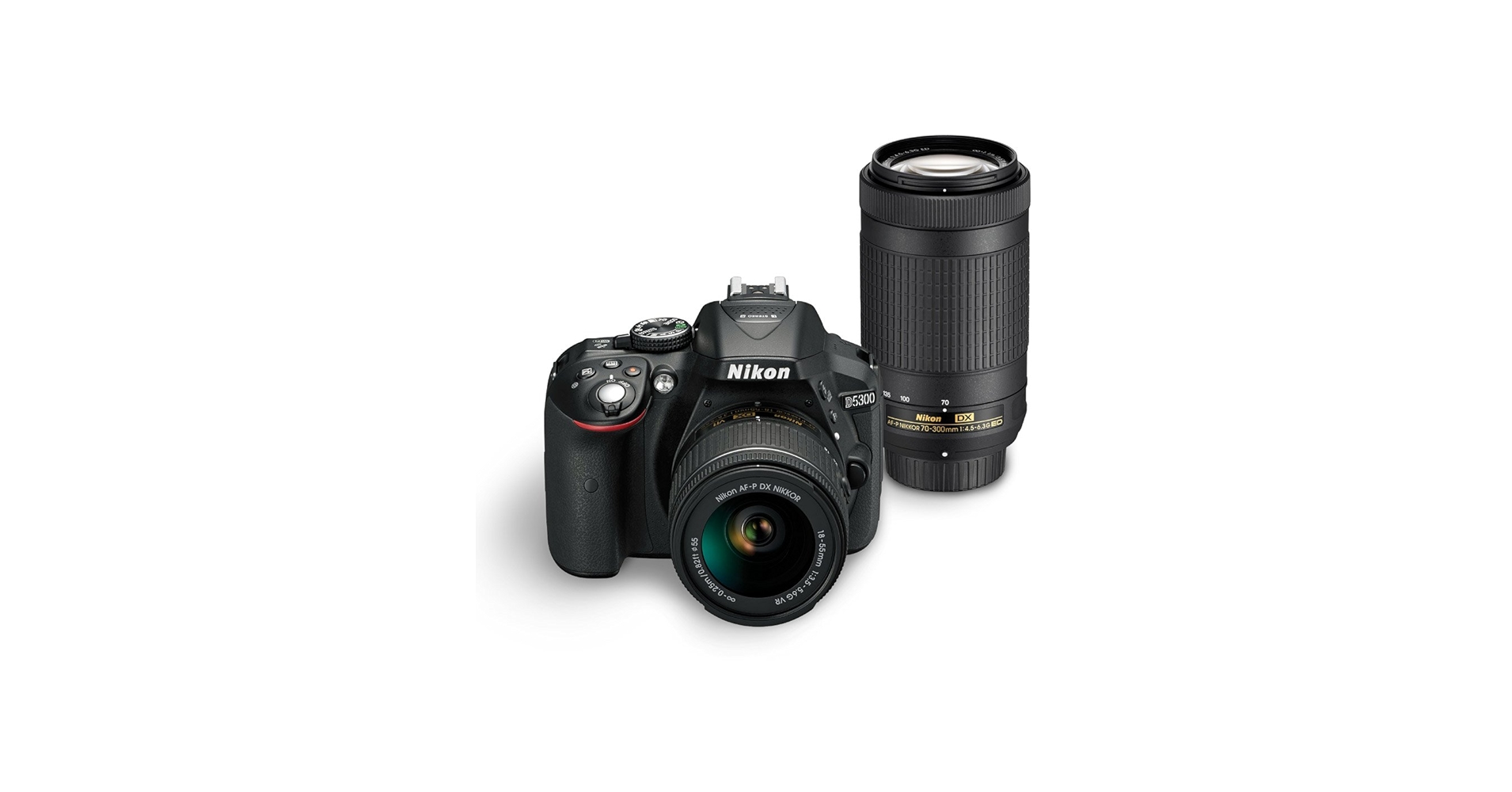 Amazon.com : Nikon D5300 Digital SLR Camera Dual Lens Kit