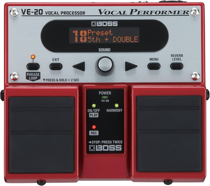 Amazon.com: BOSS VE-20 Vocal Performer | Specialized Effects Unit