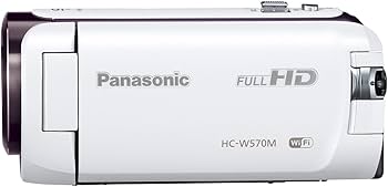 Amazon.co.jp: パナソニック HDビデオカメラ W570M ワイプ撮り 90倍