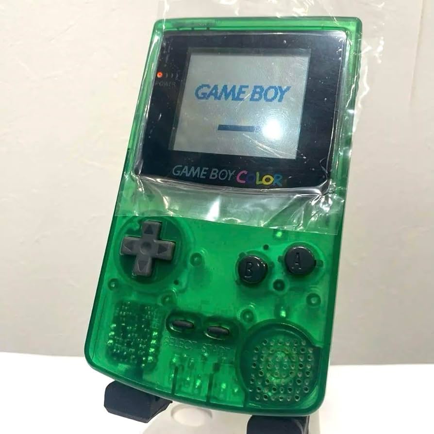 Amazon.co.jp: ゲームボーイカラー 極美超 限定カラー クリアグリーン