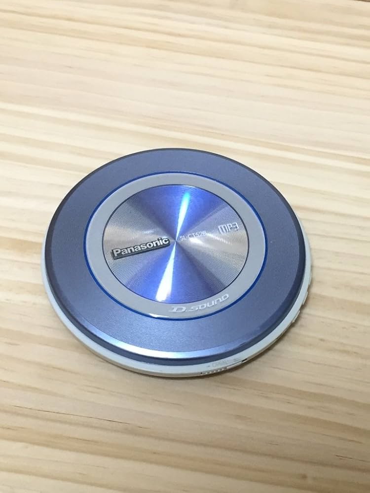 Amazon.co.jp: パナソニック ポータブルCDプレーヤー ブルー D‐SOUND