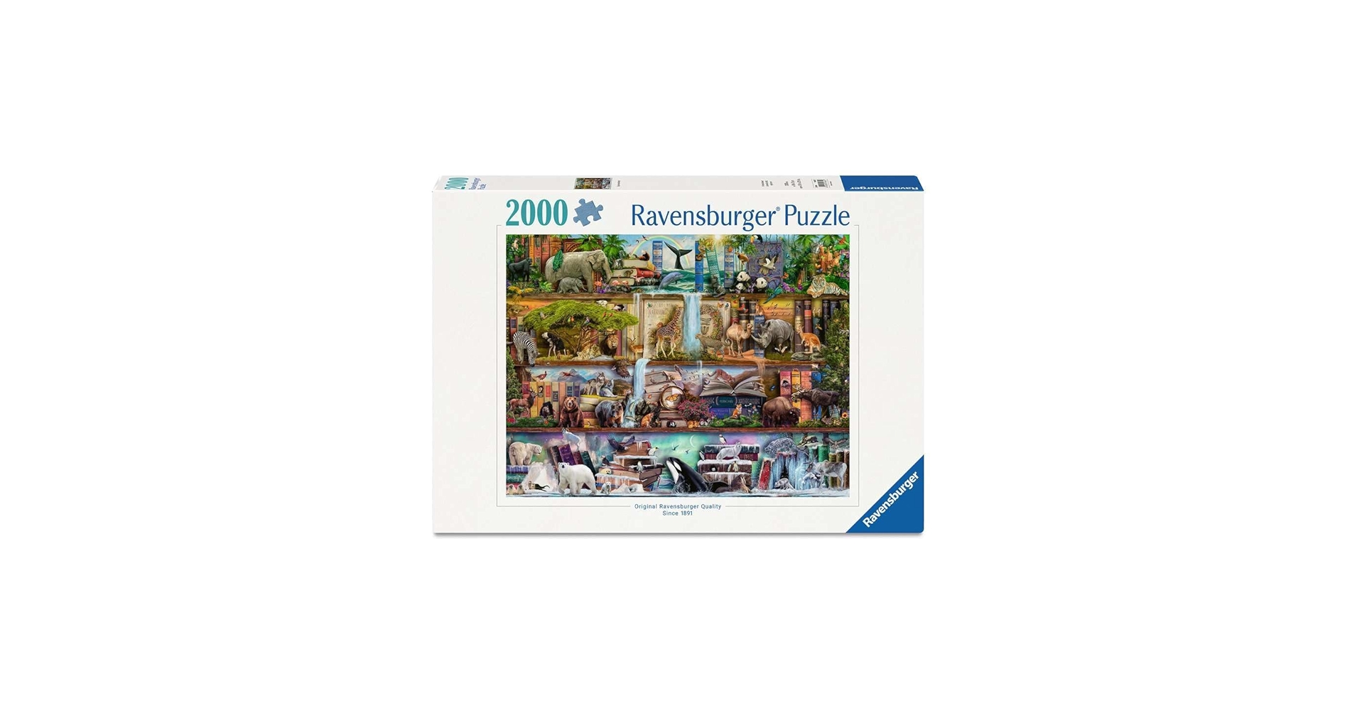 Amazon.com: Ravensburger - Big Animal World - 2000 Piece Jigsaw