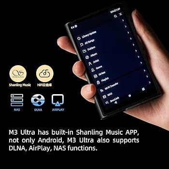 Amazon.com: SHANLING Reproductor MP3 Ultra MP3 MP4, reproductor de