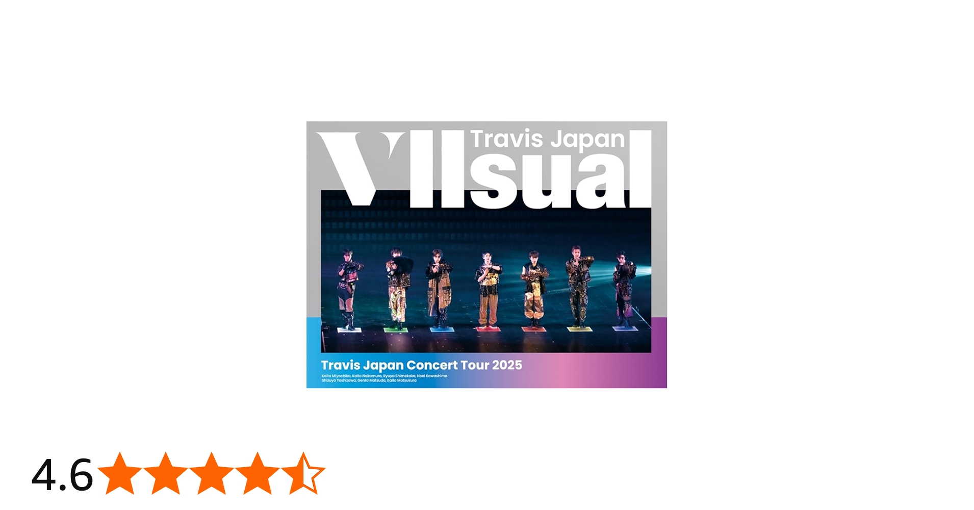 Amazon.co.jp: Travis Japan Concert Tour 2025 VIIsual (初回盤)(2枚
