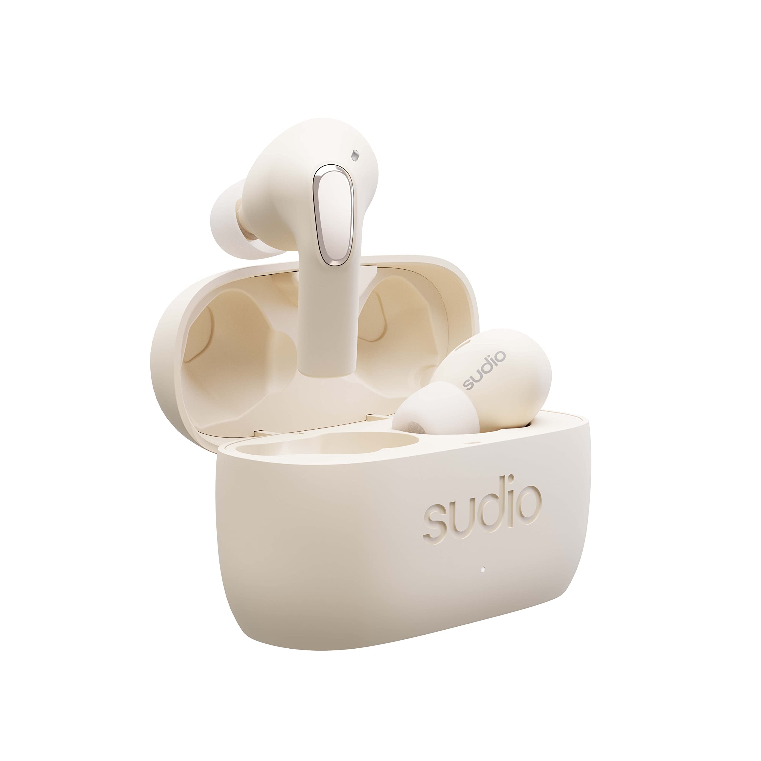 Amazon.co.jp: 【国内正規品】SUDIO E2 (クリーム) ワイヤレスイヤホン