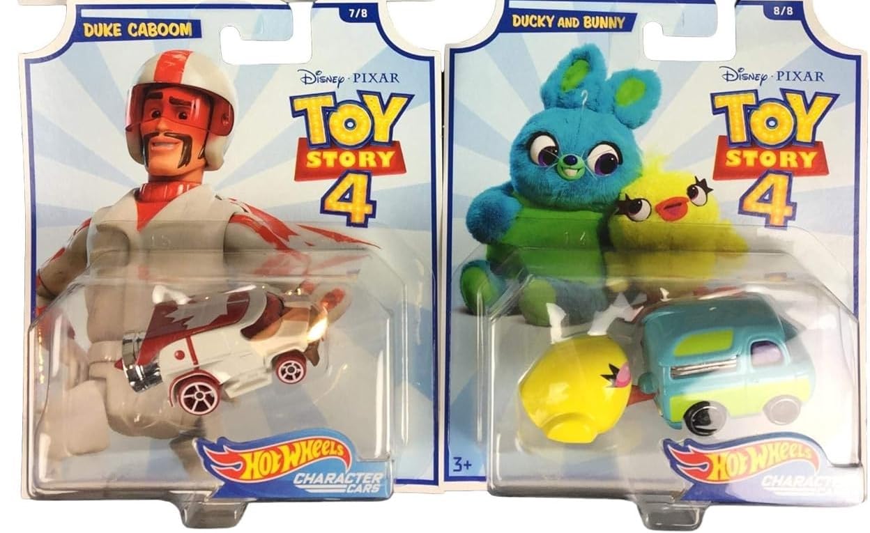 Amazon | 2019 Hot Wheels トイストーリー 4 キャラクターカー 4個