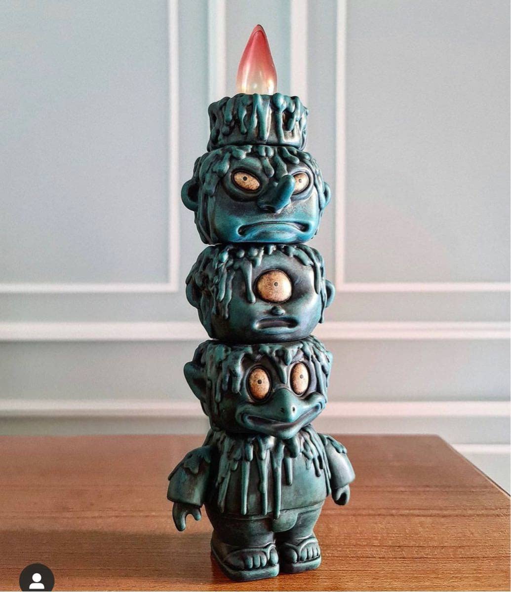 つる927】ウルトラマリンの人魚ちゃん形オルゴナイト☆他9点 つる927