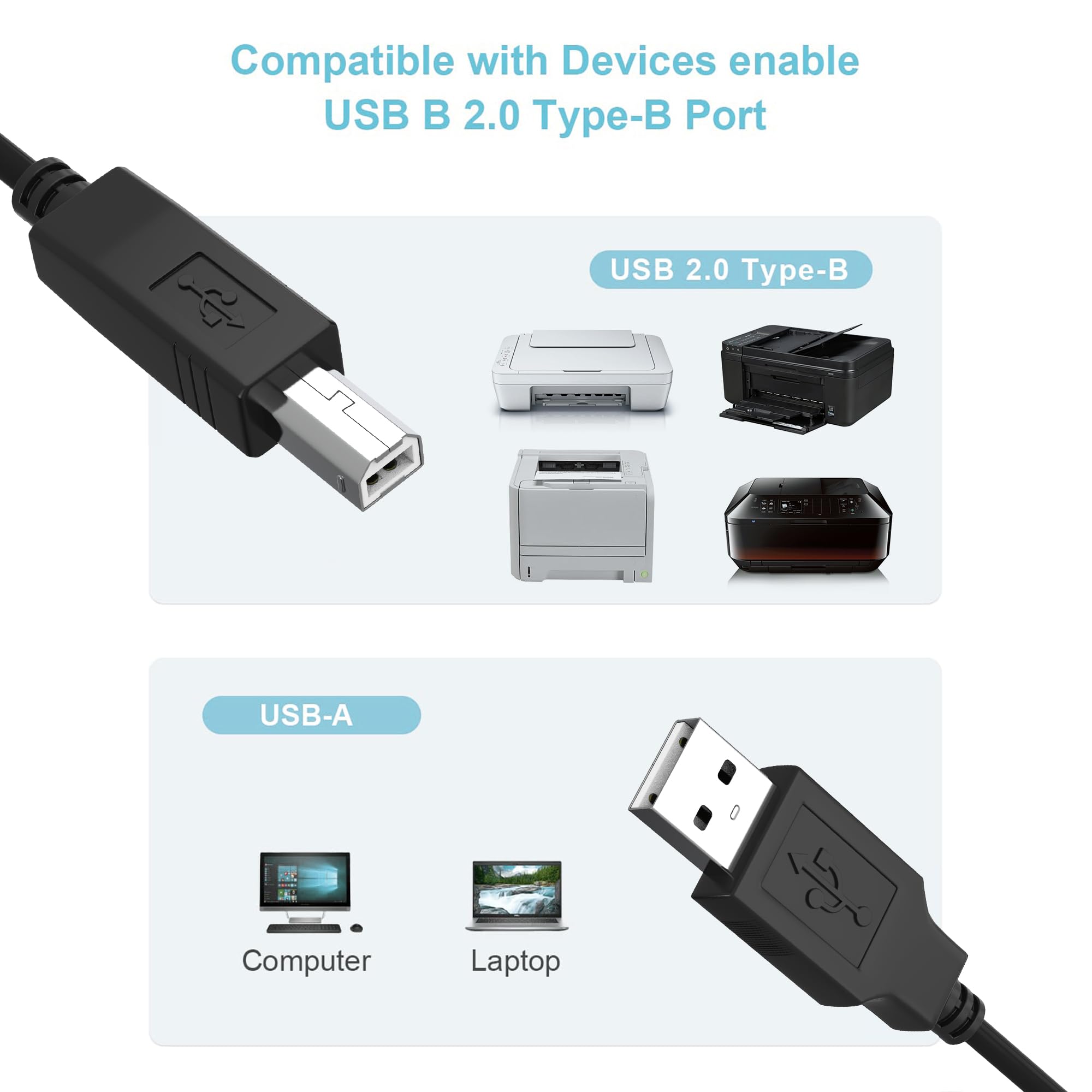 Amazon.com: SLLEA 3.3ft USB Cable Cord for Pioneer DDJ-SX DDJSX