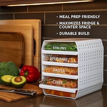Amazon.com: SkyMall Freezer Cube Tier Zip Lock Freezer Bag Storage