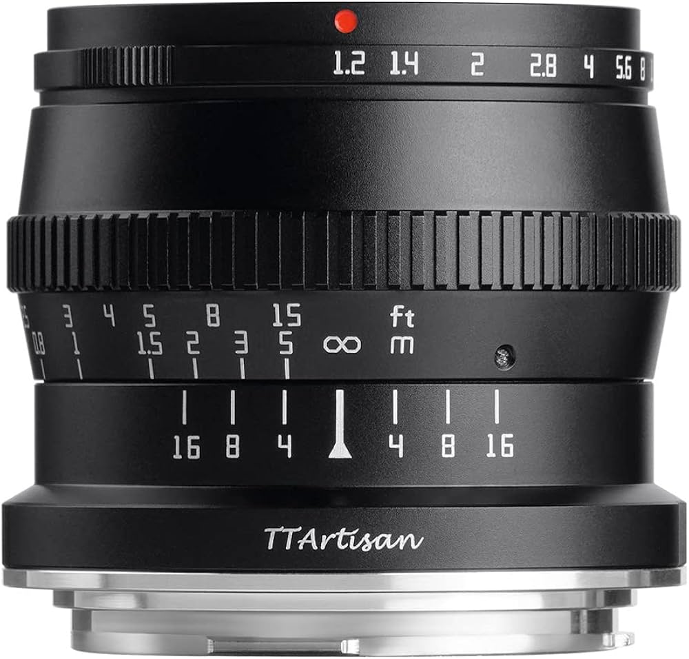 Amazon.co.jp: TTArtisan 50mm F1.2 RFマウント 単焦点レンズ APS-C