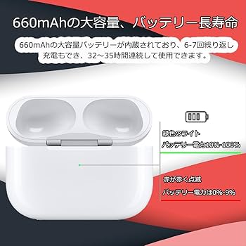 Amazon.co.jp: 充電ケース 用のAirpods Pro 充電ケース 【 QIIZCP 正規