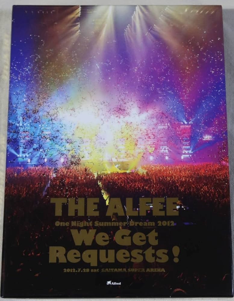 Amazon.co.jp: THE ALFEE「We Get Request」DVD2枚組 歌詞本付き 貴重
