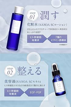 Amazon.co.jp: NANOA ギフトセット 【医師が大注目のヒト幹細胞