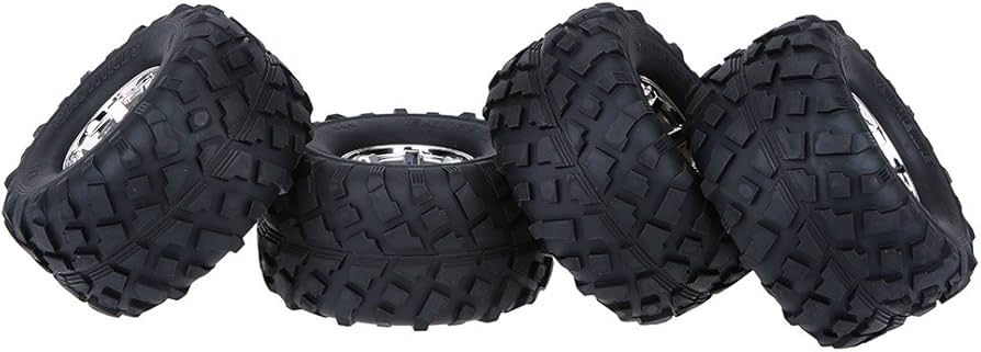 Amazon | GoolRC 4本/セット 1/10 モンスター トラック タイヤ Traxxas