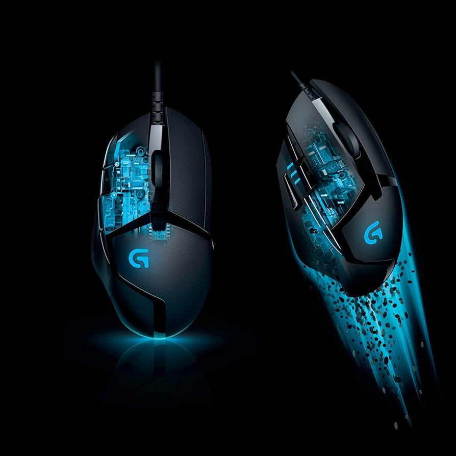Logitech G402 Hyperion Fury Wired Gaming Mouse, 4,000 DPI