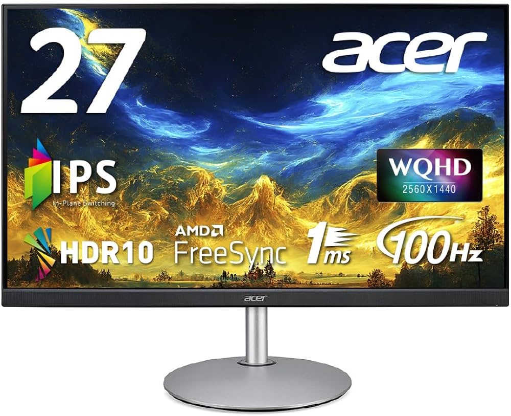 Amazon.co.jp: Acer モニター 27インチ IPS フルHD 100Hz 1ms 高さ調整
